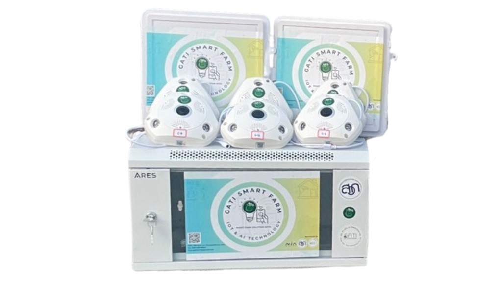 GATI AG-AI — ARES control unit with smart farm IoT sensors
